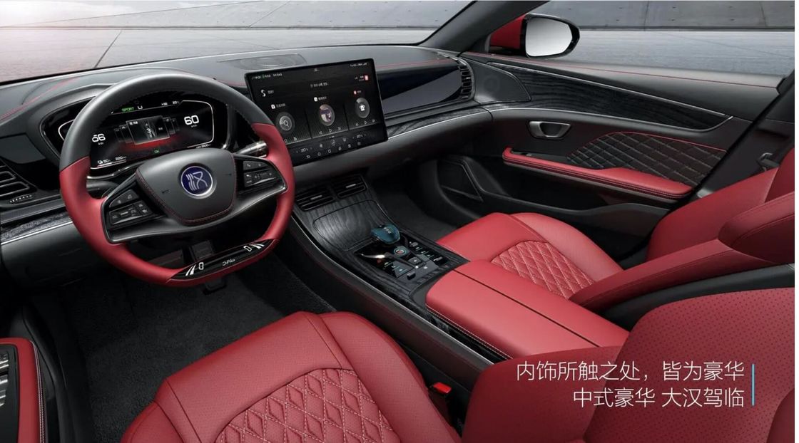 610km 715KM 4WD 2WD All Electric EV Car BYD Han Ev Car 2023 For Adults