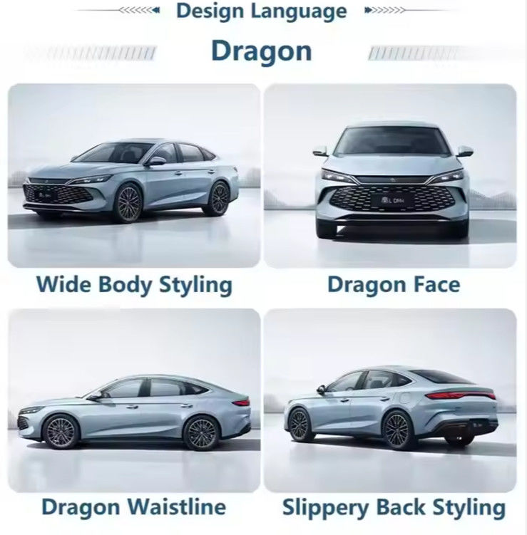 Electric EV Car Byd Qin L Dm-i 2025 Basic Edition 60km Leading Model Electric Car