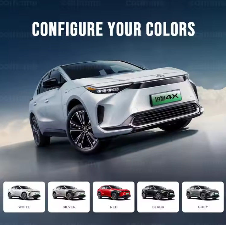Electric EV Car Model 2025 Toyota Bz4x EV Car New Energy Vehicles 4 Wheel